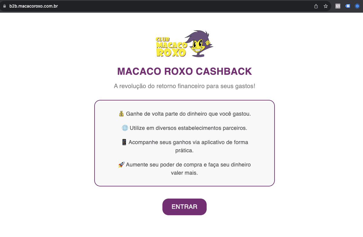 Tela de Acesso